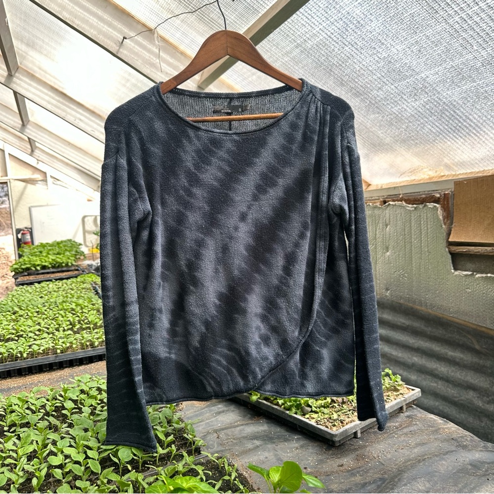 Navy Tie Dye Sweater